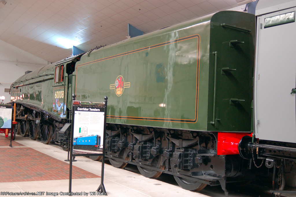 British Railways A4 4-6-2 60008 "Dwight D. Eisenhower" Tender